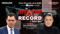 OFF The Record. Invitat: Radu Ștefan Oprea, Secretarul General al Guvernului