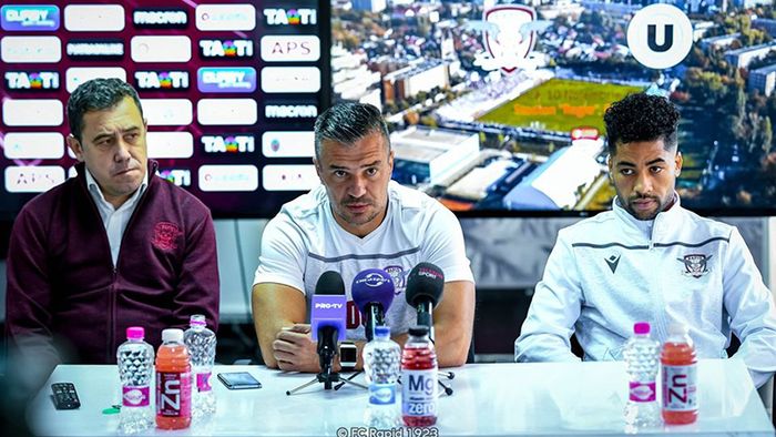 Rapid - ”U” Cluj | Daniel Pancu vorbeşte despre problemele echipei sale, spune că obiectivul nu e victoria şi are un mesaj pentru suporteri: ”Ei să nu uite un lucru”