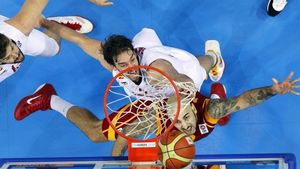 Spania s-a calificat în finală la CE de baschet și la JO de la Londra