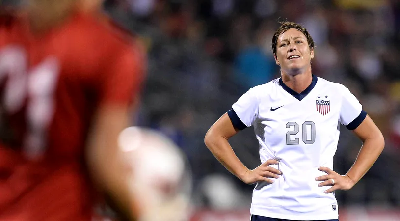 Abby Wambach, cea mai bună fotbalistă din lume în 2012, s-a retras din activitate