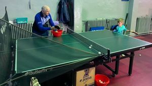 El e continuatorul „Dinastiei Filimon-Romanescu”! Vladimir, nepotul antrenorului lotului național feminin de tenis de masă, noua stea a sportului românesc | FOTO