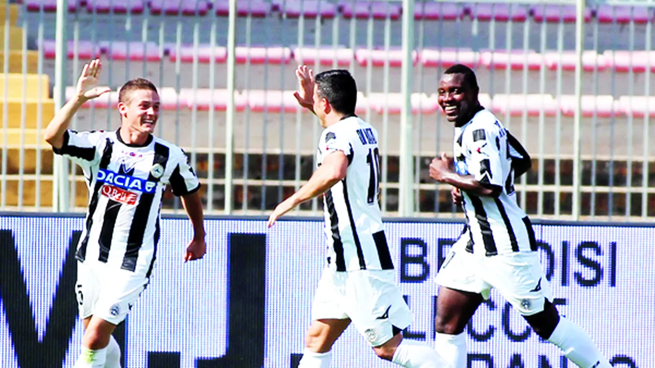 VIDEO Torje se cere titular!** A marcat al doilea său gol în Serie A și i-a adus un punct echipei sale! Palermo - Udinese 1-1