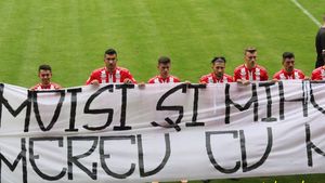 Fanii echipei UTA plecați în ceruri ”au pus umărul” la victoria cu Chindia! Căpitanul Rus și antrenorul Balint, despre tragedia ce a lovit galeria arădeană