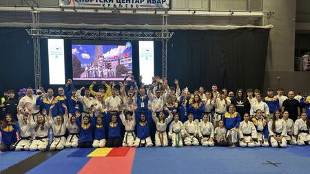 Tricolorii au dat lovitura la Europene! România a cucerit 45 de medalii la Campionatele Europene de Karate Tradițional din Serbia și a ocupat locul întâi în clasamentul pe națiuni