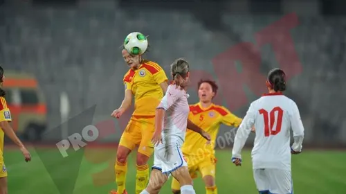 România a fost învinsă de Spania, scor 1-0, în preliminariile CM FIFA 2015 la fotbal feminin