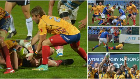 RUGBY NATIONS CUP | Două meciuri, două eseuri spectaculoase, același autor: Florin Surugiu. "Într-o fracțiune de secundă trebuie să iei cea mai bună decizie, pasezi sau te duci înspre eseu. Marele test îl vom da la Cupa Mondială"