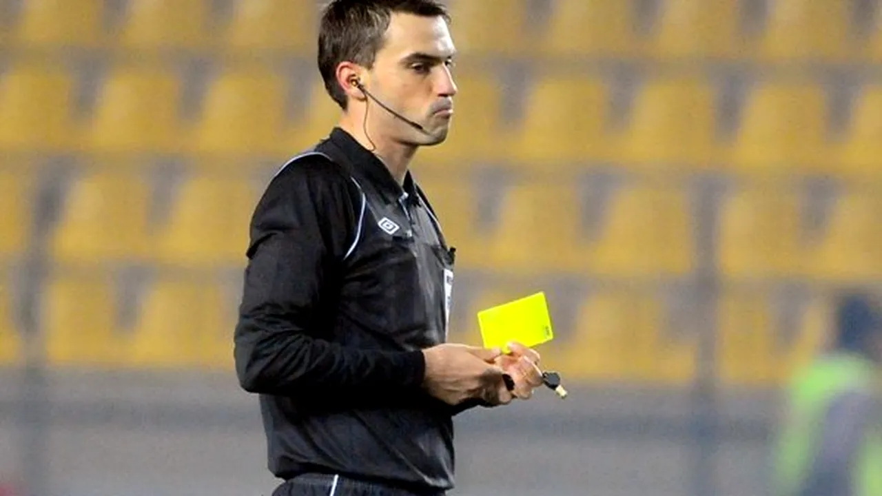 Criticat de toată Liga I, recompensat de UEFA!** Hațegan va arbitra un meci în Europa League!