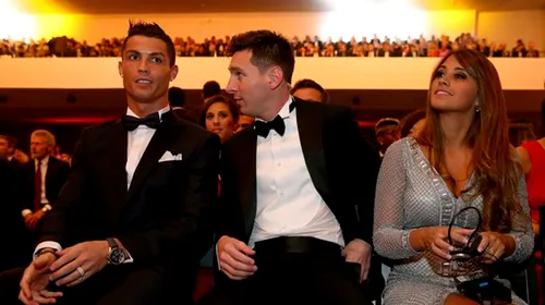 IMAGINEA ZILEI | Cum a reacționat Cristiano Ronaldo când s-a întâlnit cu soția lui Lionel Messi