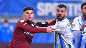 „Bonucci şi Chiellini ai României” s-au confruntat pe „Ion Oblemenco”. Istoria duelurilor directe dintre Marius Constantin şi Săpunaru