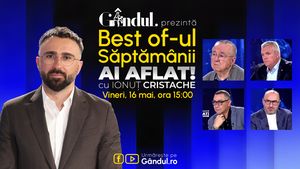 Gândul prezintă Best Of Ai aflat! Cu Ionuț Cristache - vineri, 16 mai, de la ora 15.00
