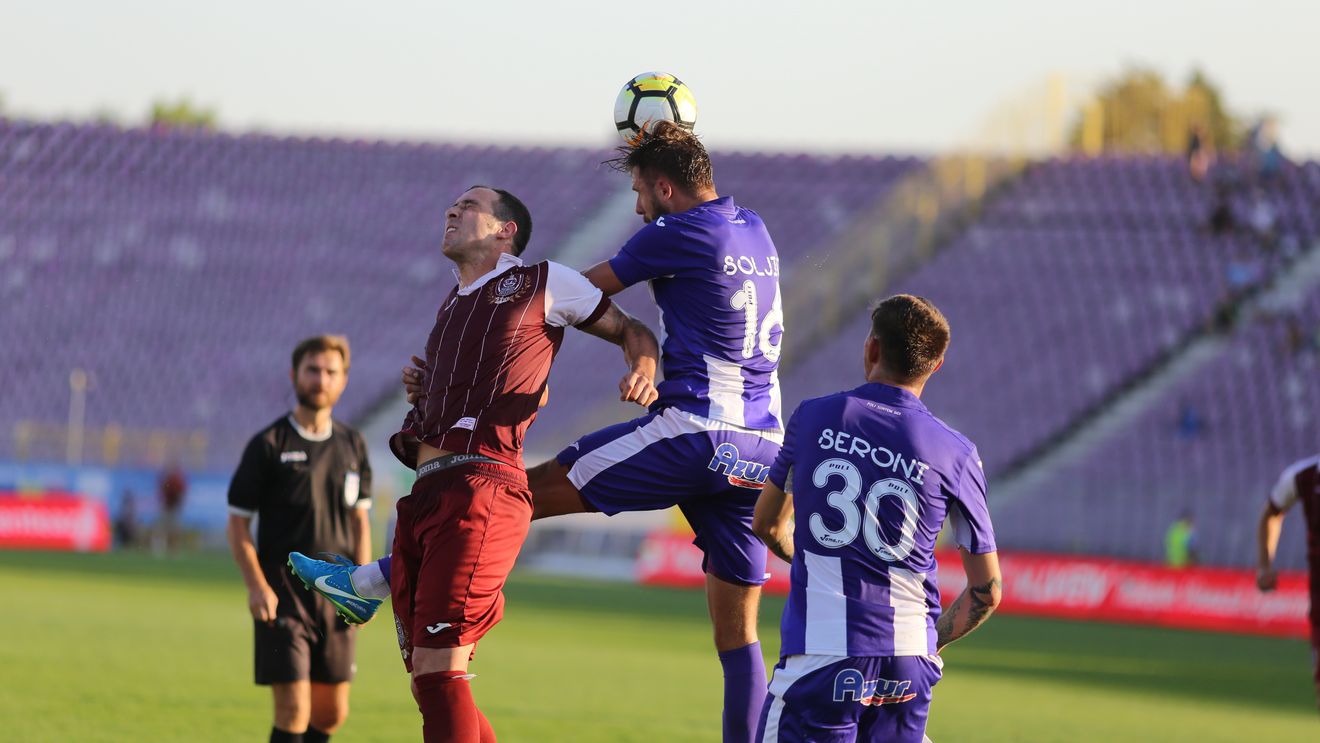 CFR - ACS Poli 1-0. Vinicius i-a făcut pe clujeni campioni de iarnă