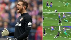 Asta e PARADA ANULUI! VIDEO 3 intervenții incredibile în aceeași fază reușite de Jan Oblak în fața lui Leverkusen
