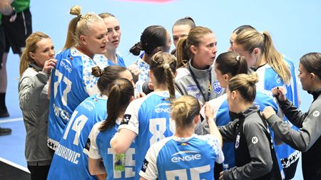 CSM București, o forță în Liga Campionilor. Victorie categorică împotriva lui Krim Ljubliana