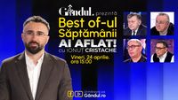 Gândul prezintă Best Of Ai aflat! Cu Ionuț Cristache – vineri, 24 aprilie, de la ora 15.00