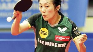 China are campionat și la Europenele de tenis de masă. În semifinale la feminin  au acces patru asiatice. Fen Li a luat titlul pentru Suedia