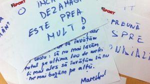 Prin intermediul ProSport, fanii naționalei le-au scris mesaje de încurajare tricolorilor: "Nu vrem încă o dezamăgire!"