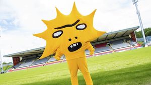 Este cea mai urâtă mascotă din lume? Partick Thistle a ajuns de râsul internetului, după ce a schimbat o albinuță prietenoasă cu "Lisa Simpson pe metamfetamină"