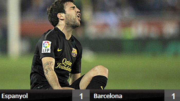 Se îngroașă gluma pentru "extratereștri":** Espanyol - FC Barcelona 1-1! Real se distanțează la 5 puncte