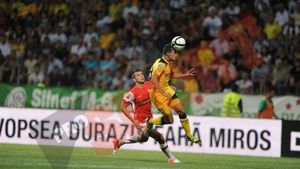 Brașovenii se consideră furați: "A fost gol valabil la faza lui Grigore! Am muncit toată săptămâna pentru o greșeală de arbitraj"
