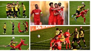 Surpriza primei ligi, FC Hermannstadt, chinuită la Brașov, chiar dacă a jucat 75 de minute în superioritate! Muțiu i-a dus pe sibieni în grupele Cupei României