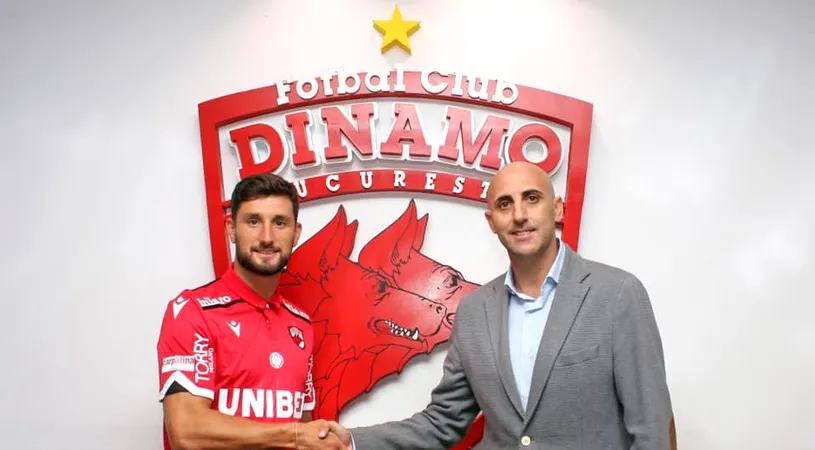 Dinamo a mai adus un jucător spaniol! Un fotbalist cu aproape 30 de meciuri în La Liga a venit în România | OFICIAL