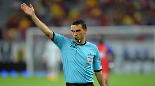 Mircea Lucescu, arbitrat de Ovidiu Hațegan în meciul cu Gent, din play-off-ul Ligii Campionilor