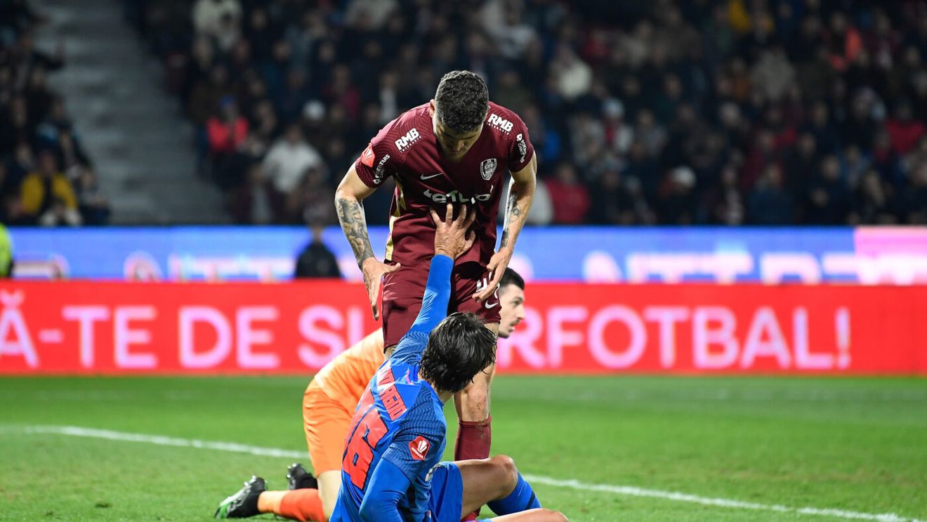 Ion Crăciunescu a dat verdictul la faza controversată din CFR Cluj - FCSB: „E penalty!”. Ironie la adresa unui alt fost arbitru important: „Penalty soft nu mai prinsesem”