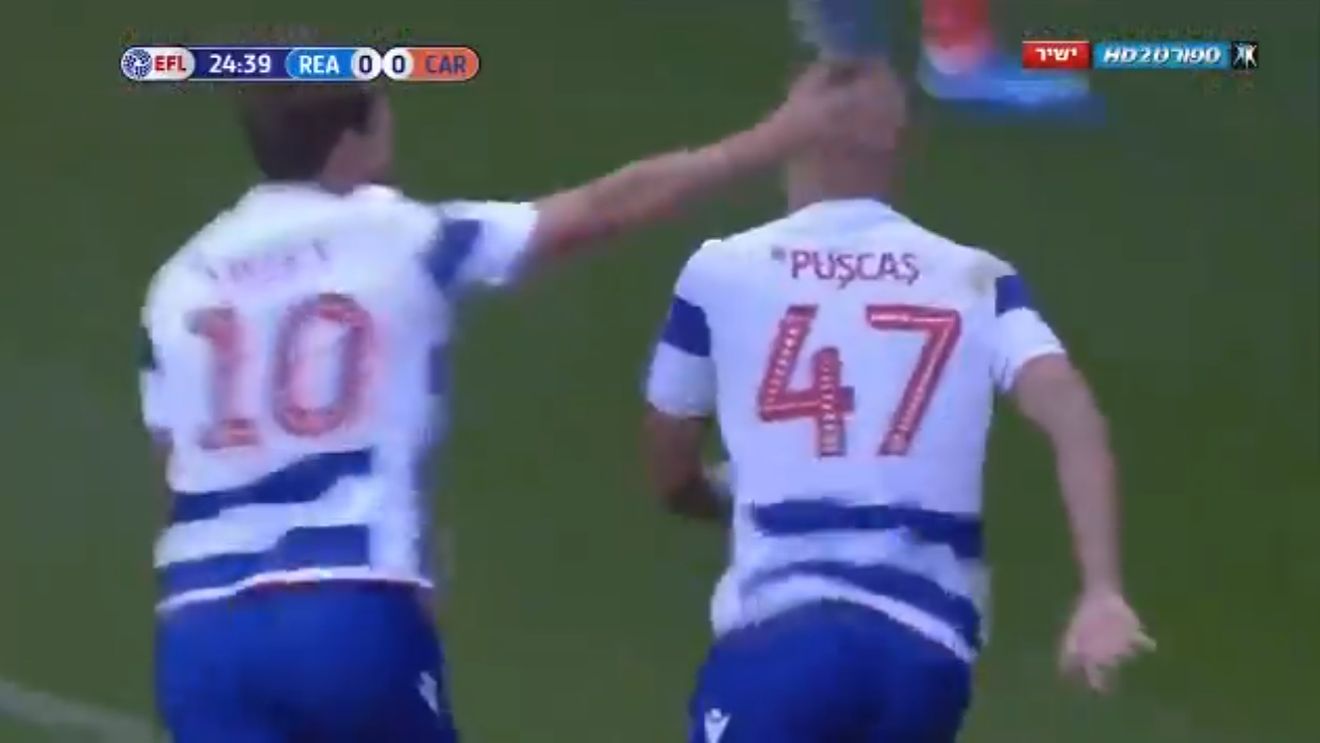 Pușcaș are Anglia la picioare | VIDEO "Dublă" pentru atacantul român în Championship, în prima repriză a meciului cu Cardiff