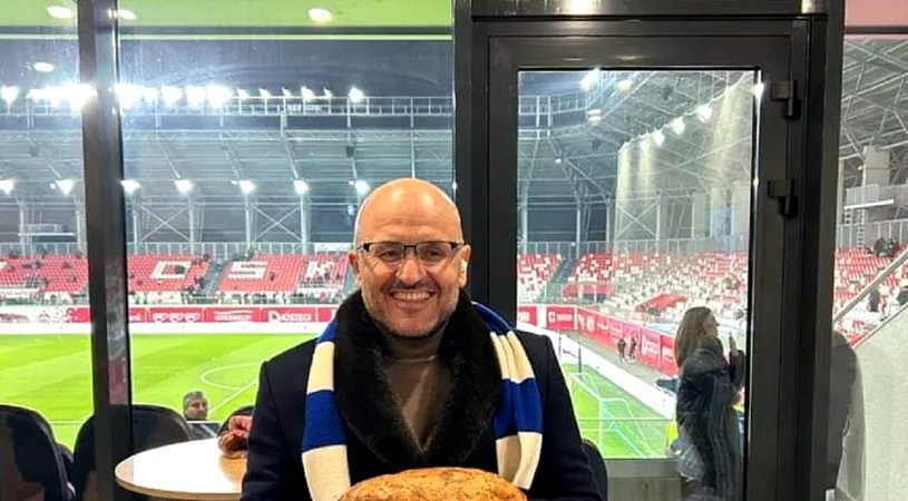 Cu ce a fost omenit Adrian Mititelu la meciul Sepsi - FC U Craiova? „Merele sunt ale mele, dar palinca e făcută de un prieten foarte bun