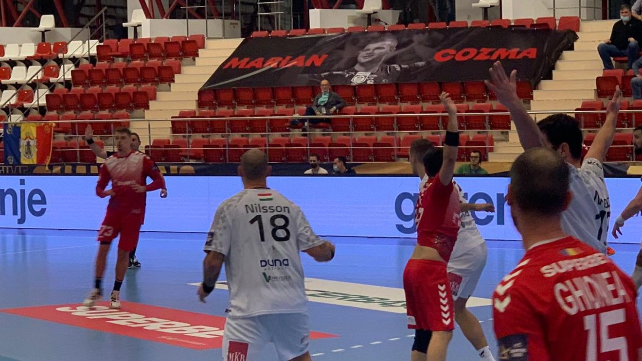 Dinamo - Veszprem 31-29. „Dulăii” obțin victoria anului în Liga Campionilor după o evoluție formidabilă