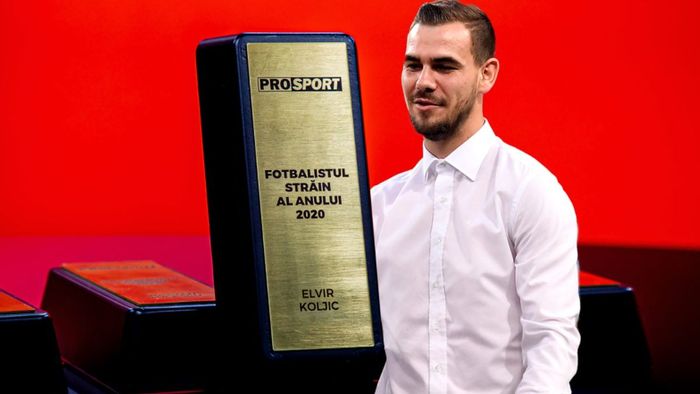 Elvir Koljic a primit premiul pentru cel mai bun jucător străin al anului în Ancheta ProSport! Care a fost cel mai frumos moment și la ce speră în 2021: „Vreau campionatul”