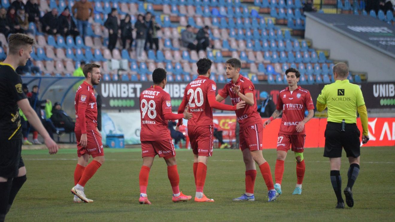FC Botoșani - Gaz Metan 5-0. Oaspeții, la pământ în debutul play-out-ului