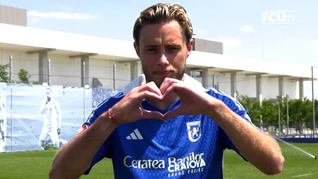 William Baeten, cedat de FCU Craiova la FCSB. Belgianul, mesaj înainte de despărțirea de olteni: ”Veți fi în inima mea pentru totdeauna”