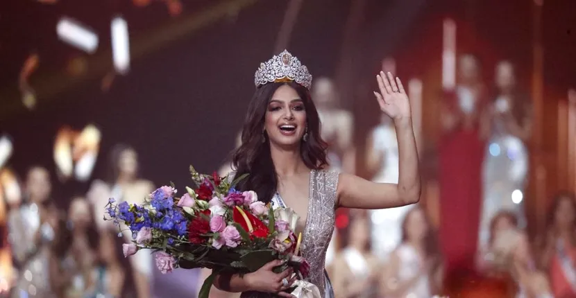 FOTO. Cine este Harnaaz Sandhu, Miss Universe 2021. Ce mesaj a transmis reprezentanta Indiei