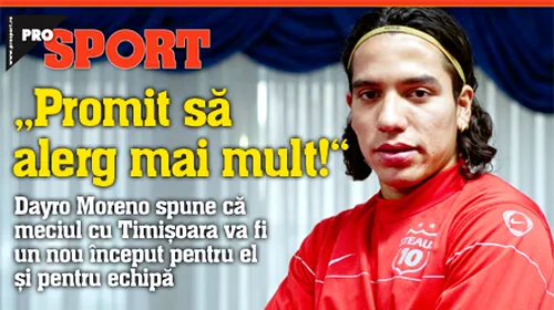 Dayro: „Lupt pentru locul meu la Steaua!”