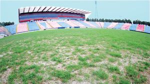 Gazon dezastruos** pe Ghencea!