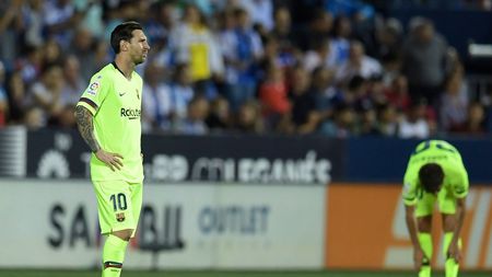 Eșec usturător pentru Barcelona! Catalanii au pierdut la meciul 700 al lui Messi, iar Leganes a reușit o performanță istorică