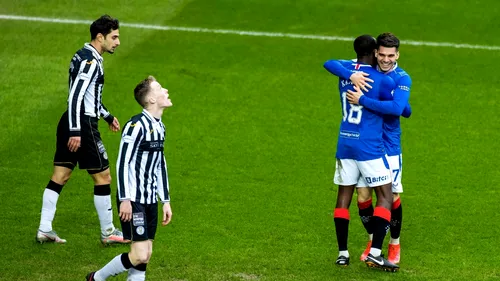 Ianis Hagi, gol pentru Rangers! Echipa lui Steven Gerrard a făcut spectacol cu St. Mirren și este la un pas de titlu în Scoția | VIDEO