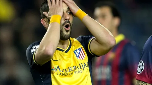 OFICIAL | David Villa s-a depărțit de Atletico Madrid