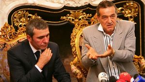 "Hagi are o obsesie pentru mine! **N-o să ajungă niciodată ca mine!"
