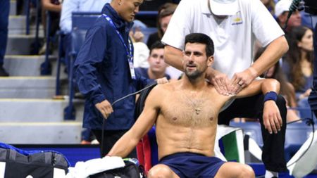 Novak Djokovic a încheiat prin abandon cursa de apărare a trofeului de la US Open. Stan Wawrinka completează al doilea sfert de finală pe tabloul masculin