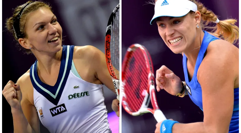 LIVE BLOG Finala de la Doha: Halep - Kerber 6-2, 6-3. Simona a cucerit cel mai important trofeu al carierei