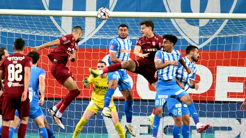 Universitatea Craiova – CFR Cluj 2-2, Live Video Online, în etapa 8 din play-off-ul Superligii. FCSB este, matematic, CAMPIOANA ROMÂNIEI!