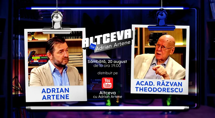 Răzvan Theodorescu este invitat la podcastul ALTCEVA cu Adrian Artene