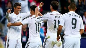  Realul lui Zidane a făcut din nou SHOW, tripleta BBC a intrat în istorie: a doborât un record vechi de 60 de ani! Real Madrid - Gijon 5-1