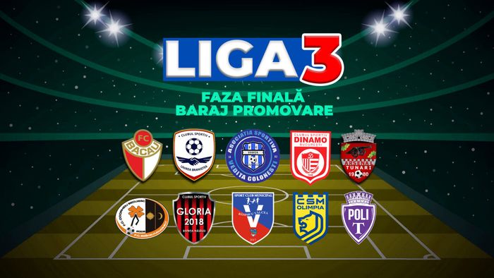 Finalele care decid cele cinci echipe promovate în noua ediția de Liga 2. Datele la care au loc meciurile