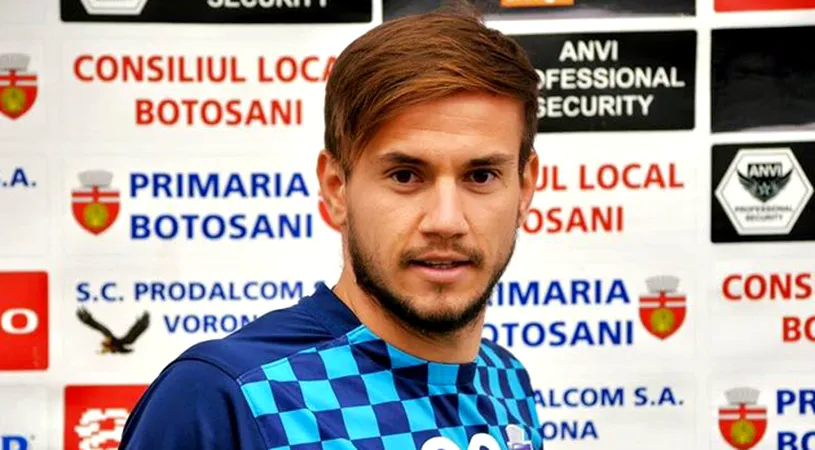 Tomozei spune cum a ajuns în vizorul celor de la FC Botoșani.** Fundașul dorește să revadă Vâlcea în Liga 1