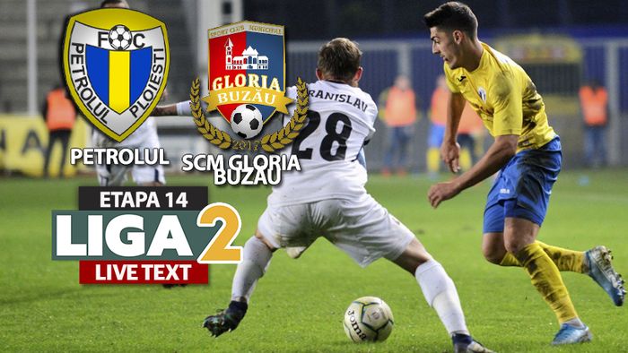 Petrolul încheie la egalitate meciul cu SCM Gloria Buzău, deși a condus pe ”Ilie Oană”. Huja, ”omul partidei”, cu gol și penalty comis