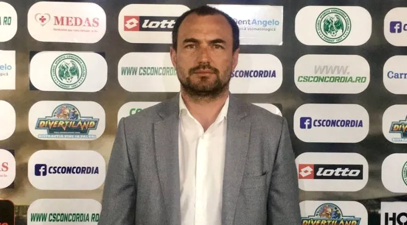 OFICIAL | Ionuț Badea e noul antrenor al Concordiei Chiajna!