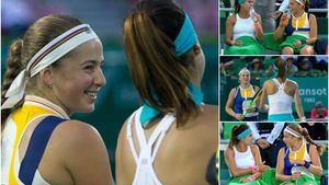 Reacția Jelenei Ostapenko după ce a aflat că va juca împotriva Soranei Cîrstea: "Cred că suntem prietene bune acum!" 